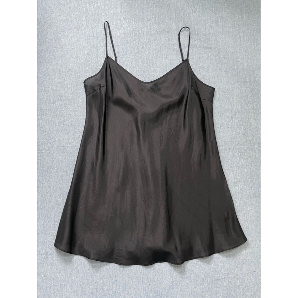 Beautiful People 100% Silk V Neck Camisole Size S in Black